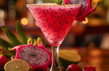 Savor the Blend: Dragon Fruit Martini – Tasty Cocktail Recipe